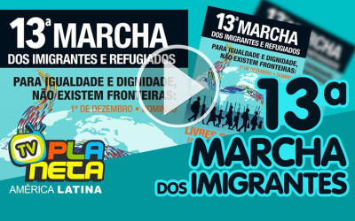 A Paulista será o palco da 13ª Marcha dos Imigrantes e Refugiados 2019