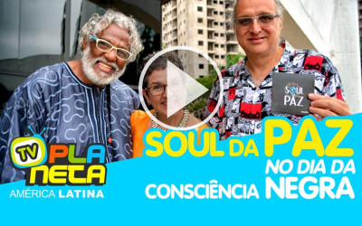 Banda Soul da Paz no dia da Consciência Negra no Memorial da América Latina