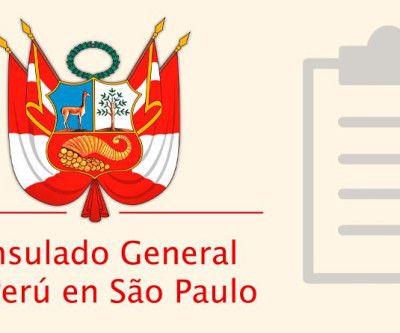Consulado Peruano mantêm modelo de atenção presencial prévio agendamento em SP 