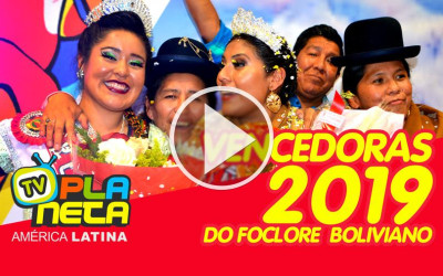 Erika e Margot, são as representantes do folclore boliviano 2019 em território Brasileiro