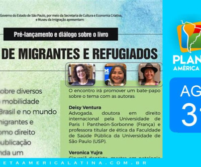 Pré-lançamento e diálogo sobre o livro ‘Saúde de migrantes e refugiados’