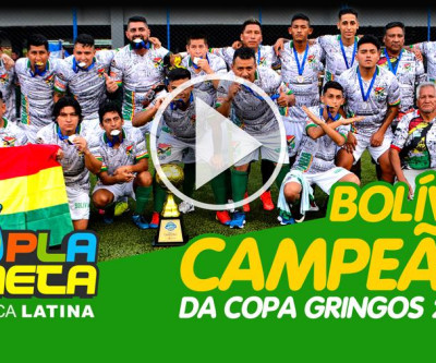 Bolívia campeão da Copa Gringos 2019 em São Paulo. 