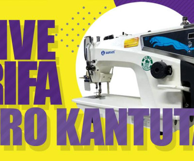 RIFA em prol da Feira Kantuta sorteia máquina de costura eletrônica 