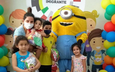 Começou a Campanha Dia das Crianças 2020 no centro do Imigrante em São Paulo