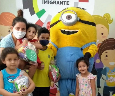 Começou a Campanha Dia das Crianças 2020 no centro do Imigrante em São Paulo