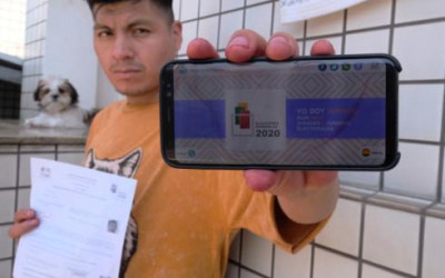 Andamento na notificação de júris eleitorais para Eleições Gerais Bolívia 2020 na cidade de São Paulo