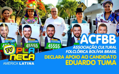 Eduardo Tuma (PSDB) - 45 555 - Promete continuar trabalhando para os imigrantes em São Paulo.