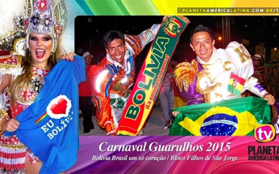 Uma bela lembrança do samba enredo que homenageou a migração boliviana no carnaval 2015 