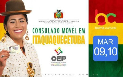 Carapicuíba receberá o Consulado Móvel Boliviano