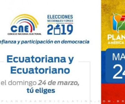 Equatorianos vão às urnas em São Paulo, em 24 de março