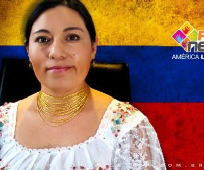 Verónica Barahona, equatoriana inquieta de Otavalo para São Paulo