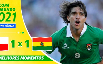 Marcelo Moreno marca e dá empate à Bolívia contra o Chile nas Eliminatórias 