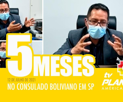 Ramiro Flores - 5 meses no consulado boliviano em São Paulo