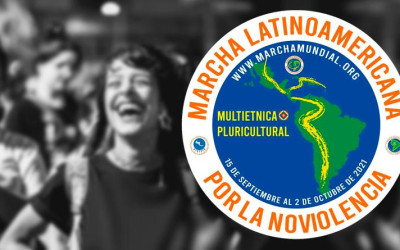 O 1ª Marcha Multiétnica e Pluricultural da América Latina pela Não-violência