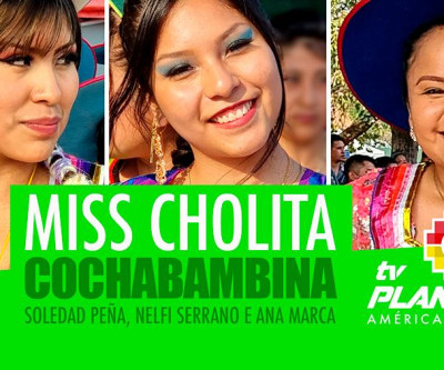 Eleição Miss Cholita Cochabambina 2021 na Praça Kantuta em SP.