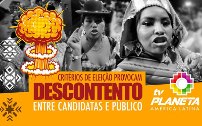 Candidatas indignadas pelo resultado do evento Rainha dos Imigrantes 2021 da Rádio Cultura Andina