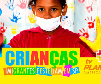 Dia das Crianças dos imigrantes 2021 no Centro do Imigrante no Brás em São Paulo