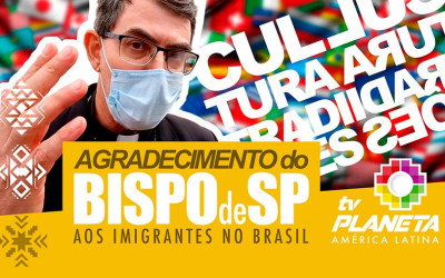 Bispo de SP agradece aos imigrantes pelo aporte cultural no Brasil