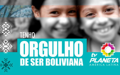 TENHO ORGULHO DE SER BOLIVIANA!!! foi a frase de destaque na palestra EU AMO BOLÍVIA em São Paulo