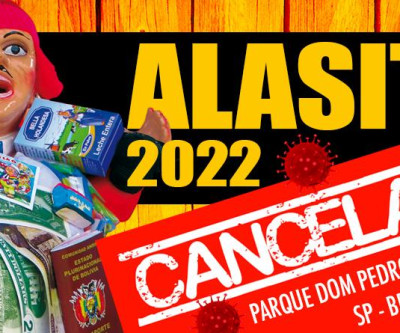 Cancelada a festa de ALASITA 2022 no Parque Dom Pedro II em São Paulo