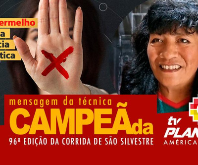 Técnica campeã da São Silvestre 2021 incentiva denunciar a violência contra mulheres