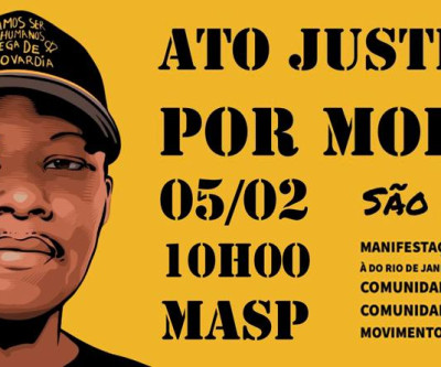 Ato de Justiça pelo assassinato do congolês MOISE no RJ será realziado no Masp em São Paulo
