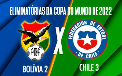 Bolívia perde (2-3) para o Chile na altitude de La Paz, e o sonho acaba