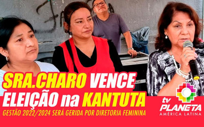 Sra. Rosário vence eleição presidencial da Feira kantuta em São Paulo