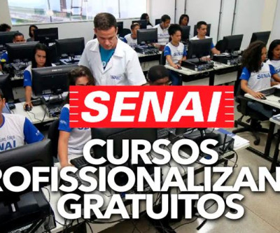 SENAI abre 500 vagas em cursos profissionalizantes gratuitos, inscriva-se já