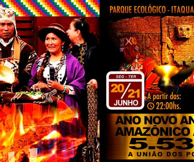 Maiores autoridades espirituais da Bolívia realizarão cerimônia em Itaquaquecetuba - SP