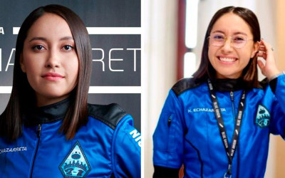 Mexicana que aos 17 anos trabalhava no McDonald´s integra tripulação da Blue Origin 