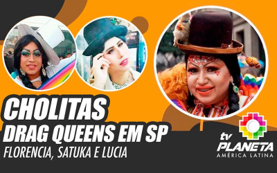 Cholitas Drag Queens dançam a Morenada 100% Boliviana em Santo André - SP