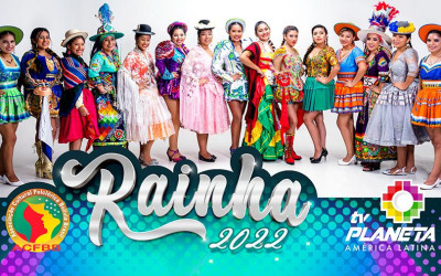 Conheça as candidatas que disputarão a COROA de RAINHA do Folclore Boliviano 2022 no Brasil