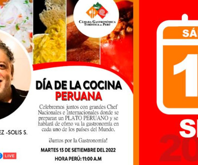 Dia da Cozinha Peruana - 13/09/22