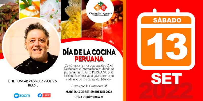 Dia da Cozinha Peruana - 13/09/22