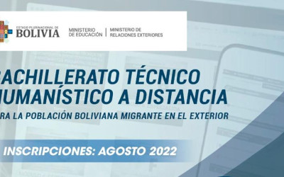 Bacharelato Técnico Humanístico a Distância: para imigrantes bolivianos no exterior