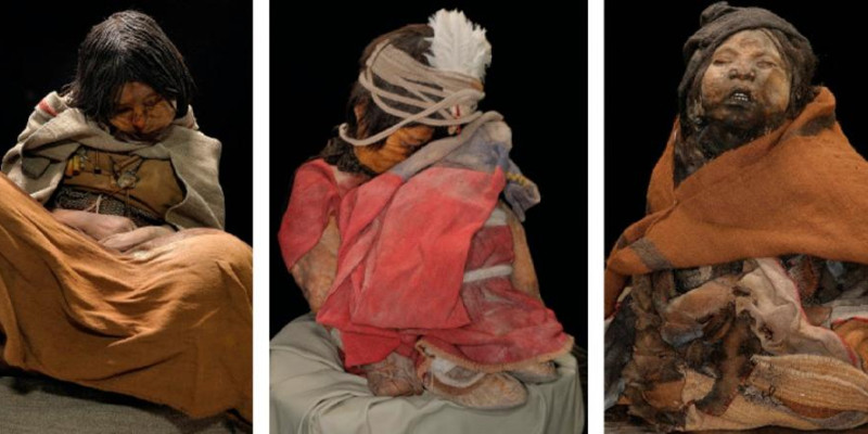 Mumias crianças do Império Inca: Foram sacrificadas a mais de 500 anos como oferenda aos deuses