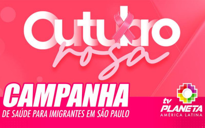 Campanha Outubro Rosa teve atendimento gratuito para imigrantes no Brás em São Paulo
