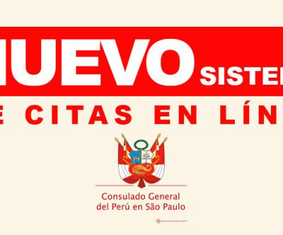 NOVO sistema de CITAS EM LINHA do Consulado Peruano em São Paulo