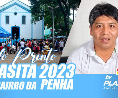 Tudo em dia para ALASITA 2023 no bairro de Penha em São Paulo.