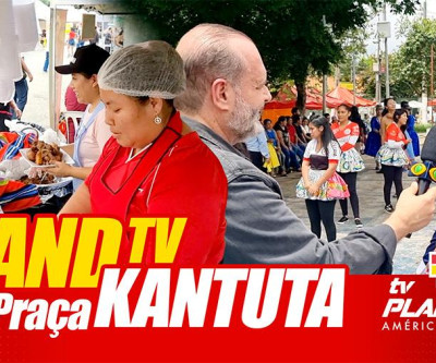 Reportagem da BAND registrou facetas da cultura boliviana na Praça Kantuta em SP