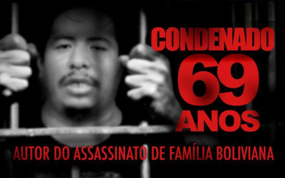 Gustavo Vargas foi condenado a 69 anos e 01 mês  pelo assassinato de uma família boliviana em SP