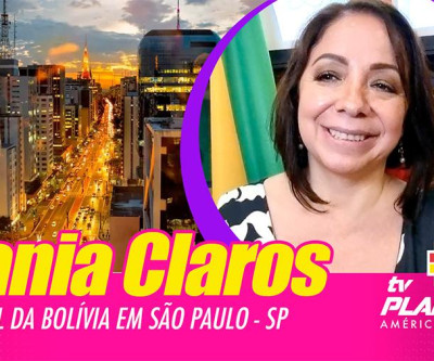 Vania Claros retorna para São Paulo como Cônsul da Bolívia