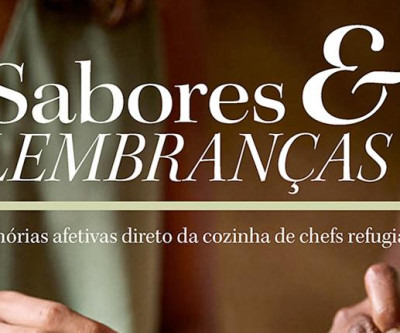 Livro gratuito apresenta receitas típicas criadas por chefs refugiados em parceria com renomados chefs brasileiros