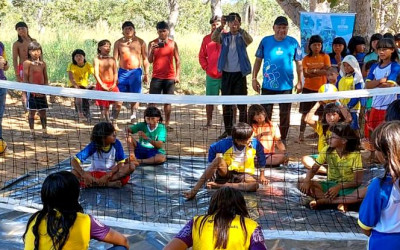 Foram realizados os Primeiros Jogos Paraolímpicos indígenas do Brasil na Aldeia Xavante de Tanguro, em Canarana - Mato Grosso