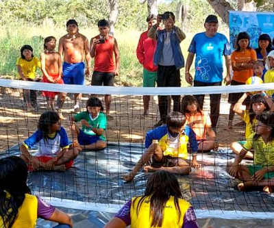 Foram realizados os Primeiros Jogos Paraolímpicos indígenas do Brasil na Aldeia Xavante de Tanguro, em Canarana - Mato Grosso