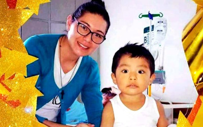 Criança boliviana chega em São Paulo para tratamento de câncer raro no cérebro