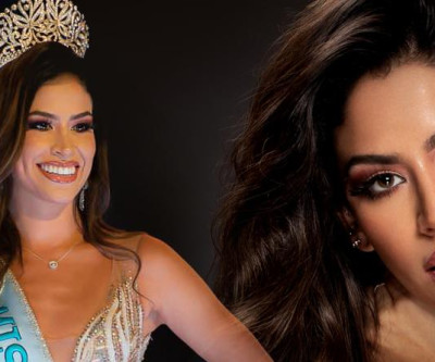 Stephanie Terrazas rumo ao Miss Supranational 2023 como representante da Bolívia.