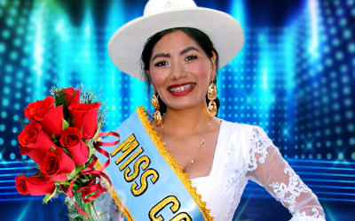 Erlinda Yucra, a Cochalita 2023 de São Paulo, Brilha na Competição Boliviana de Dança e beleza Folclórica
