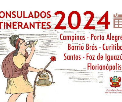 Consulado Peruano em São Paulo Anuncia Agenda Itinerante para 2024